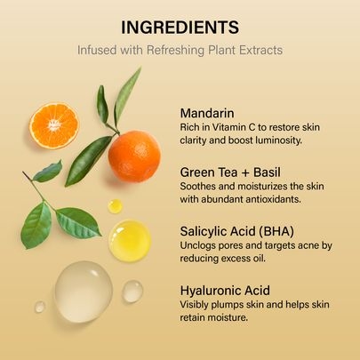 [Melixir] Гель для умывания Mandarin Morning Face Cleanser 250мл