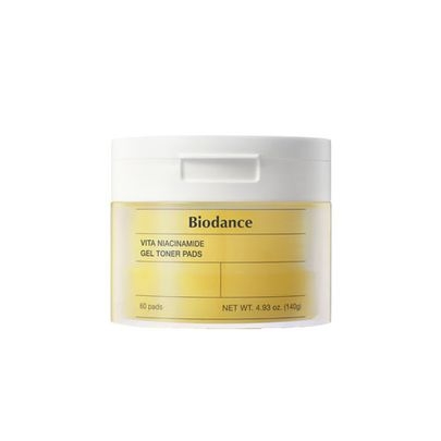 [Biodance] Гидрогелевые тонер-пэды Vita Niacinamide Gel Toner Pads (60 шт)