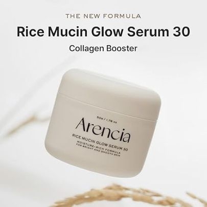 [arencia] Сыворотка с муцином для сияния и ровного тона Rice Mucin Glow Serum 30 50гр
