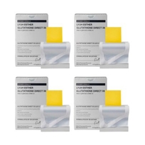 [ESTHER FORMULA] ★1+1★  (Халяль) Набор 2+2 Глутатион в пластинках Glutathione Direct Film 3X (325гмx30шт*4упаковки)