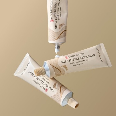 [Mary&May] Крем для рук с маслом ши и рисовыми отрубями Shea Butter & Rice Bran Hand Cream 50мл