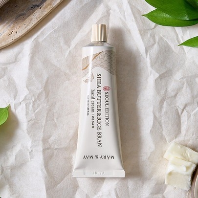 [Mary&May] Крем для рук с маслом ши и рисовыми отрубями Shea Butter & Rice Bran Hand Cream 50мл