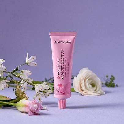 [Mary&May] Крем для рук (ландыш и лотос) Muguet & Lotus Hand Cream 50мл