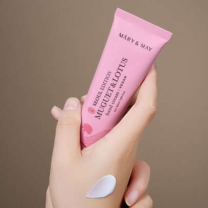 [Mary&May] Крем для рук (ландыш и лотос) Muguet & Lotus Hand Cream 50мл