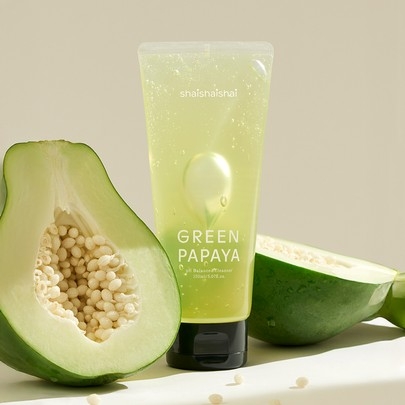 [shaishaishai] Гель-пенка для умывания Green Papaya pH Balanced Cleanser 150мл