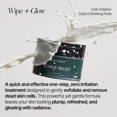 [shaishaishai] Молочные пилинг-пэды c PHA Repair Milky Skin Peel Pad 120мл (60 шт)