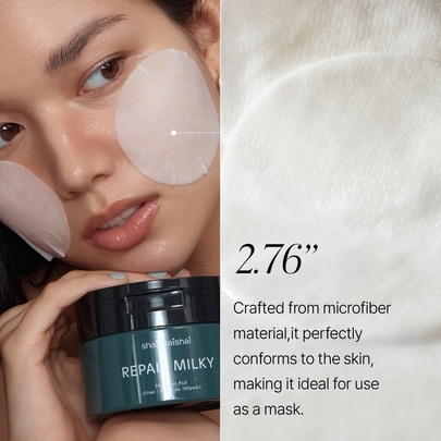 [shaishaishai] Молочные пилинг-пэды c PHA Repair Milky Skin Peel Pad 120мл (60 шт)