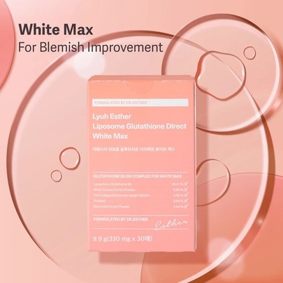 [ESTHER FORMULA] Липосомальный глутатион Liposome Glutathione White Max (330мг*30шт)
