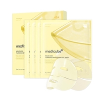 [MEDICUBE] Гидрогелевая маска с куркумой и койевой кислотой Kojic Acid Turmeric Gel Mask (4шт)