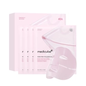 [MEDICUBE] Гидрогелевая маска с коллагеном PDRN Pink Collagen Gel Mask (4шт.)