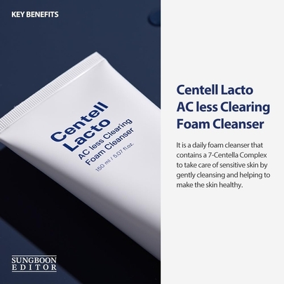 [SUNGBOON EDITOR] Пенка для проблемной кожи Centell Lacto AC Less Clearing Foam 150мл