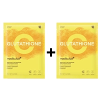 [MEDICUBE] ★1+1★  Тканевая маска для ровного тона Deep Vita C Gluththione Mask (1шт)