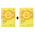 [MEDICUBE] ★1+1★  Тканевая маска для ровного тона Deep Vita C Gluththione Mask (1шт)