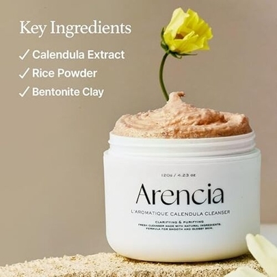 [arencia]*Обновление* Пенка для очищения с календулой L'aromatique Calendula Cleanser 120гр