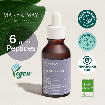 [Mary&May] *Большой объем* Сыворотка с пептидным комплексом 6 Peptide Complex Serum 80мл