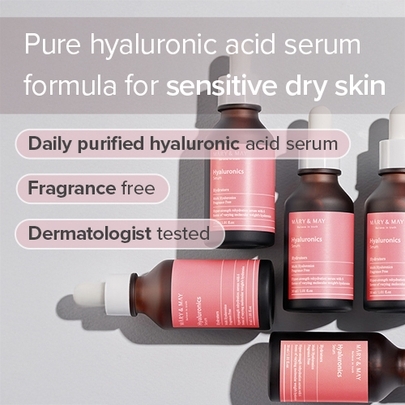[Mary&May] *Большой объем* Сыворотка с гиалуроновой кислотой Hyaluronics Serum 80мл