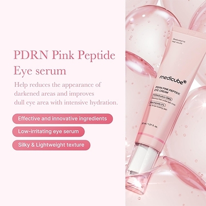 [MEDICUBE] Крем для глаз PDRN Pink Eye Serum 30мл