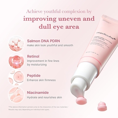 [MEDICUBE] Крем для глаз PDRN Pink Eye Serum 30мл