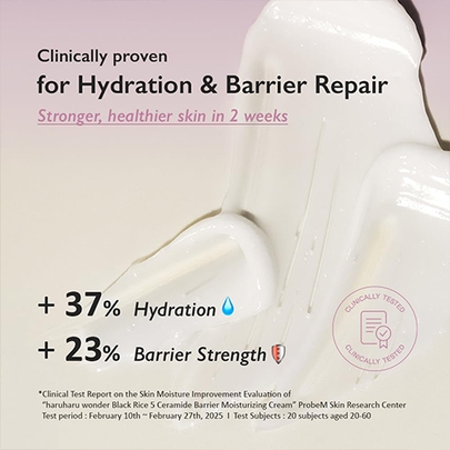 [haruharu wonder] Восстанавливающий крем для лица Black Rice 5 Ceramide Barrier Moisturizing Cream 50ml