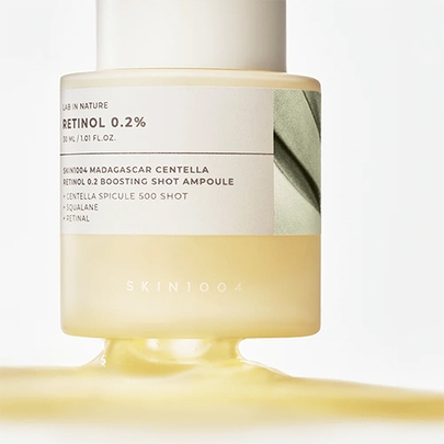 [SKIN1004] Ампула-бустер Madagascar Centella Retinol 0.2 Boosting Shot Ampoule 30мл
