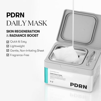 [VT Cosmetics] Ежедневные тканевые маски PDRN Daily Mask (30шт)