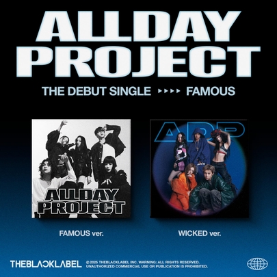 [K-POP] ALLDAY PROJECT - The Debut Single 'FAMOUS' (2 TYPES Random)