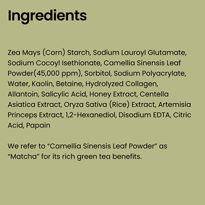 [delphyr] Энзимная пудра с экстрактом матча  Fresh Matcha Pack Cleansing Powder 40г