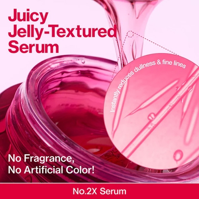 [Numbuzin] Сыворотка для лица с микроиглами No.2 Rose PDRN Collagen 2X Plumping Serum 30мл