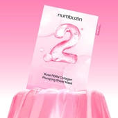 [Numbuzin] Тканевые маски No.2 Rose PDRN Collagen Plumping Sheet Mask (5шт)