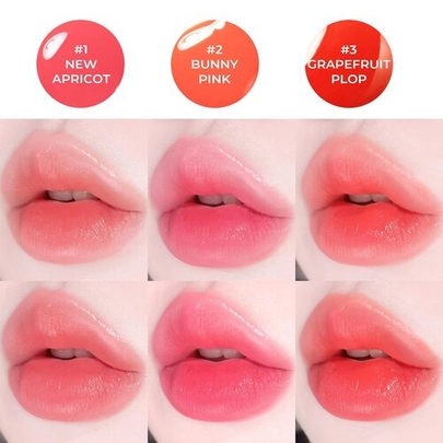 [colorgram] Тинт для губ Fruity Water Tint (6 оттенков на выбор)