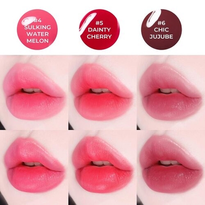 [colorgram] Тинт для губ Fruity Water Tint (6 оттенков на выбор)