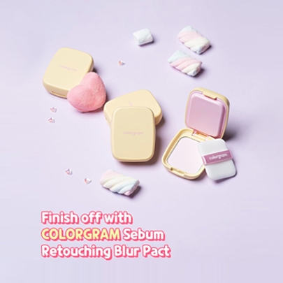 [colorgram] Пудра Sebum Retouching Blur Pact
