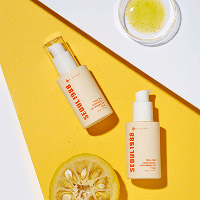 [K-SECRET] Сыворотка с капсулами для сияния кожи GLOW SERUM : NIACINAMIDE 15% + YUJA 30мл