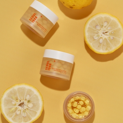 [K-SECRET] Капсульный крем с ниацинамидом и юдзу Capsule Cream : Niacinamide 5% + Yuja 50мл