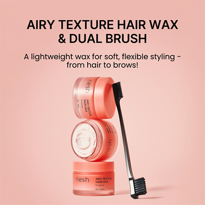 [nesh] Воск для укладки волос и кисточка Airy Texture Hair Wax & Dual Brush