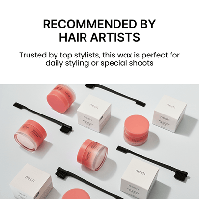 [nesh] Воск для укладки волос и кисточка Airy Texture Hair Wax & Dual Brush