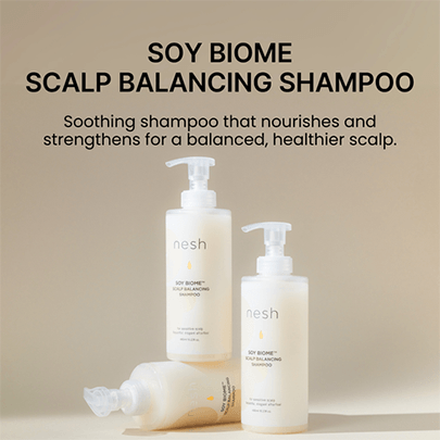 [nesh] Шампунь с соевыми бобами Soy Biome Scalp Balancing Shampoo 480мл