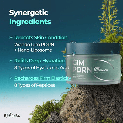 [Isntree] Ночная маска с PDRN и экстрактом морских водорослей Gim PDRN Deep Sleep Mask 80мл