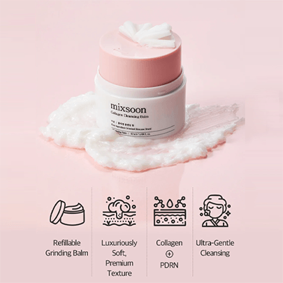 [MIXSOON] Гидрофильный бальзам для очищения с коллагеном Collagen Cleansing Balm 50мл