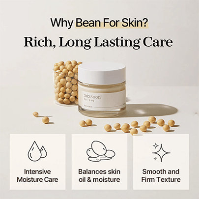 [MIXSOON] Питательный крем с бобами (мини) Bean Cream Tube 25мл