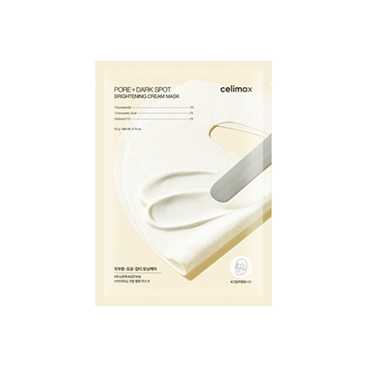 [celimax] Тканевая маска с кремовой эссенцией Pore+ Dark Spot Brightening Cream Mask (1шт)