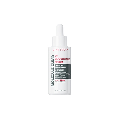 [NINELESS] Сыворотка с гликолевой кислотой Molecule-Clear 5% Glycolic Acid Serum 30мл