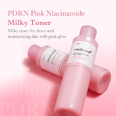[MEDICUBE] Молочный тонер PDRN Pink Niacinamaide Milky Toner 150мл