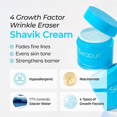 [Seapuri] Увлажняющий крем Shavik Glacier Cream 70мл