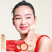 [TOCOBO] Кушон+Рефил Apple Dewy Fit Cushion + Refill Kit (6 оттенков на выбор)