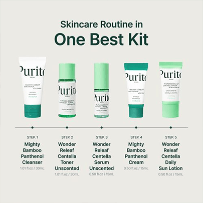 [Purito Seoul] Набор миниатюр Seoul Best Kit (5 позиций)