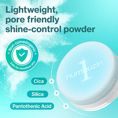 [Numbuzin] Минеральная пудра No.1 Pantothenic Skincare 100 Powder 7г