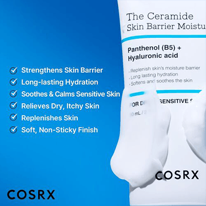 [COSRX] Увлажняющий крем с керамидами The Ceramide Skin Barrier Moisturizer 80мл