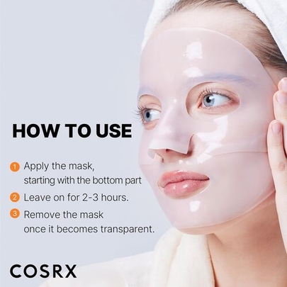 [COSRX] Гидрогелевая маска для сияния с альфа-арбутином The Alpha-Arbutin Discoloration Care Hydrogel Mask (3шт)
