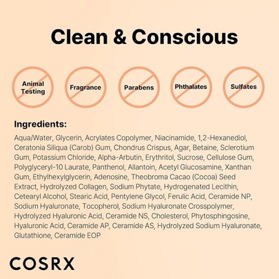 [COSRX] Гидрогелевая маска для сияния с альфа-арбутином The Alpha-Arbutin Discoloration Care Hydrogel Mask (3шт)